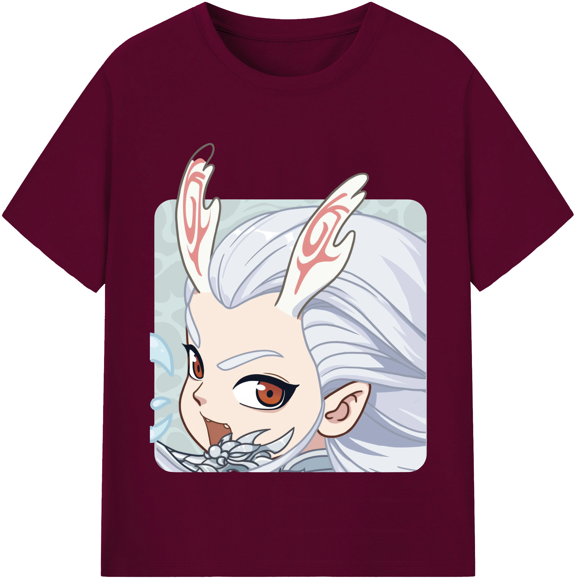 （画像用） Ne Zha 2 ナタ 魔童の大暴れ レディースカジュアルプリントTシャツ（綿100％）